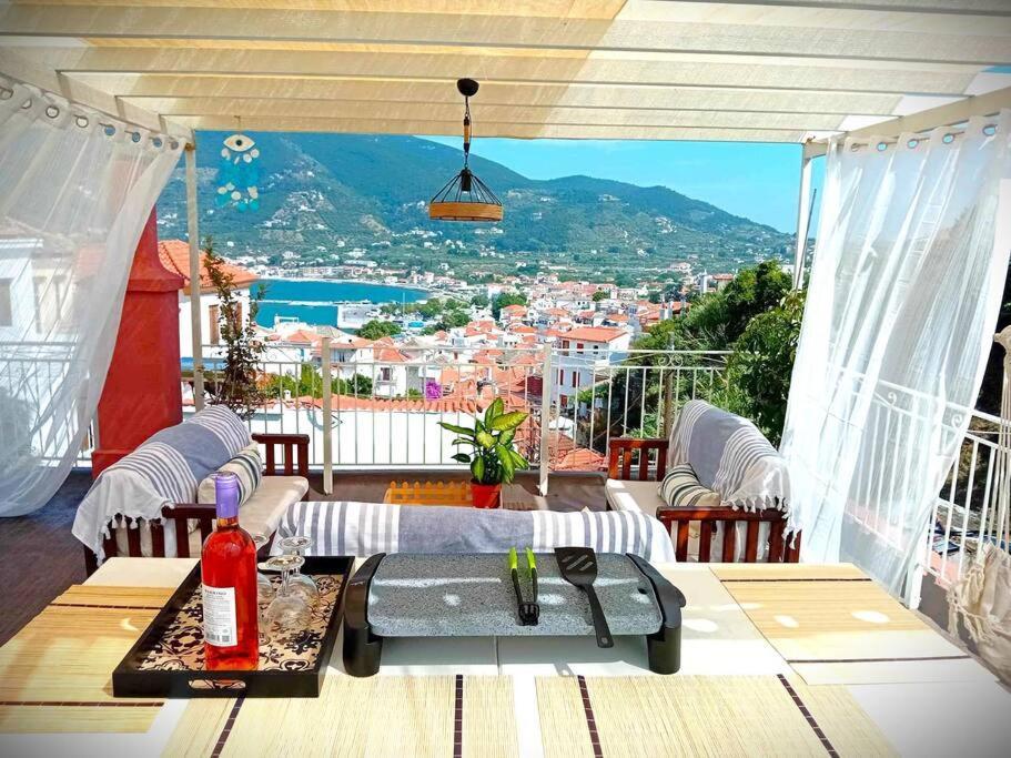 Duka'S Gardenhouse Villa Skopelos Exterior foto